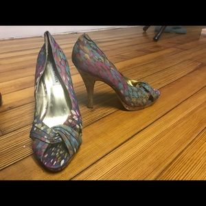 Steve Madden peep toe heels